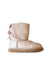 A Silver Winter Boots from UGG in size 5T for girl. (Front View)