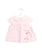 A Pink Short Sleeve Dresses from Janie & Jack in size 6-12M for girl. (Front View)