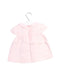 A Pink Short Sleeve Dresses from Janie & Jack in size 6-12M for girl. (Back View)