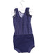 A Blue Swimsuits from Splash About in size 18-24M for girl. (Back View)