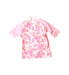 A Pink Rash Guards from Platypus in size 8Y for girl. (Front View)