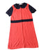 A Red Sweater Dresses from Brooks Brothers in size 6T for girl. (Front View)