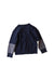 A Navy Cardigans from Boss in size 3T for boy. (Back View)