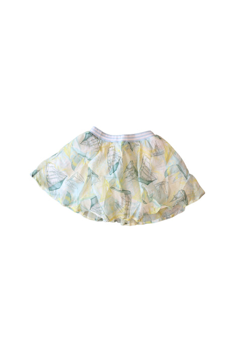 A Green Short Skirts from Kingkow in size 4T for girl. (Front View)