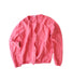 A Pink Cardigans from Petit Bateau in size 8Y for girl. (Front View)