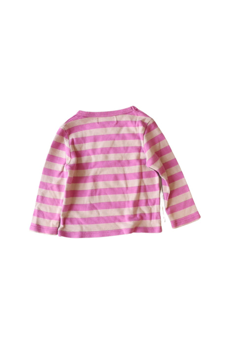 A Pink Long Sleeve Tops from Bob & Blossom in size 12-18M for girl. (Back View)