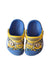 A Blue Sandals from Crocs in size 12-18M for boy. (Back View)