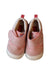 A Pink Sneakers from Miki House in size 18-24M for girl. (Back View)