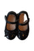 A Black Flats from Hush Puppies in size 18-24M for girl. (Back View)