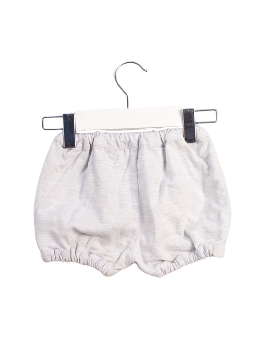 A White Shorts from Patachou in size 0-3M for girl. (Back View)