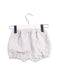 A White Shorts from Patachou in size 0-3M for girl. (Back View)