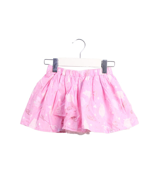 A Pink Short Skirts from Seed in size 3T for girl. (Front View)