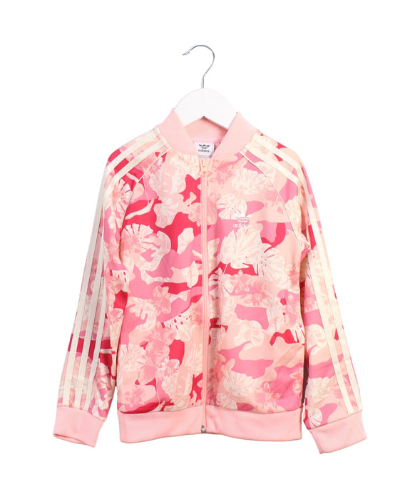 A Peach Pants Sets from Adidas in size 7Y for girl. (Front View)