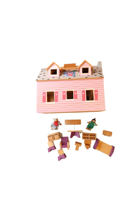 A Pink Wooden Toys from Melissa & Doug in size O/S for girl. (Front View)