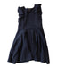 A Navy Sleeveless Dresses from Polo Ralph Lauren in size 8Y for girl. (Front View)