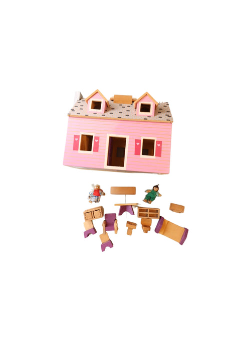 A Pink Wooden Toys from Melissa & Doug in size O/S for girl. (Back View)