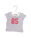 A White Short Sleeve Tops from Tommy Hilfiger in size 0-3M for boy. (Front View)