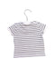 A White Short Sleeve Tops from Tommy Hilfiger in size 0-3M for boy. (Back View)