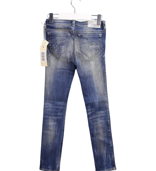 A Blue Jeans from Diesel in size 8Y for girl. (Back View)