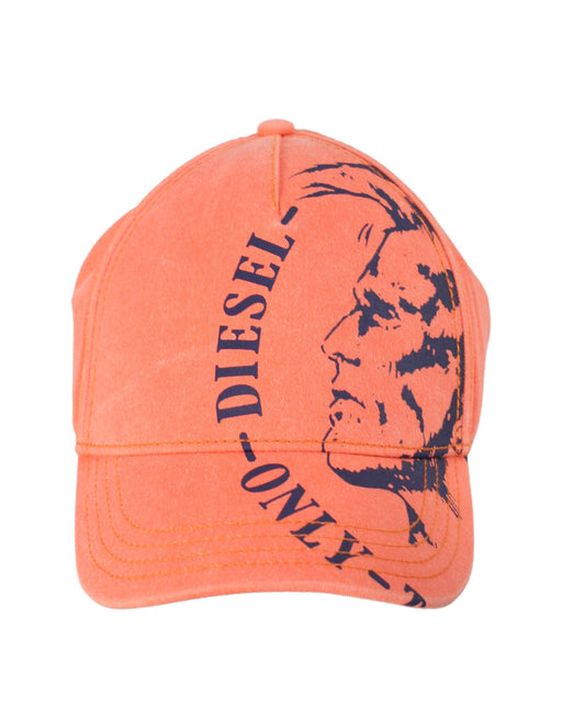 A Orange Caps from Diesel in size O/S for boy. (Front View)