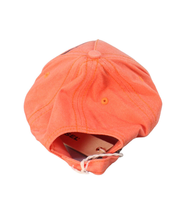 A Orange Caps from Diesel in size O/S for boy. (Back View)