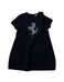 A Navy Sweater Dresses from Ferrari in size 6-12M for girl. (Front View)