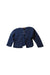 A Blue Cardigans from Lola Palacios in size 12-18M for girl. (Front View)