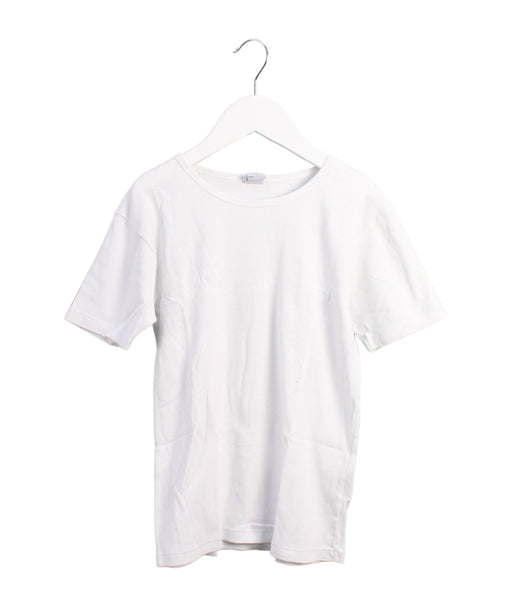 A White Short Sleeve T Shirts from Petit Bateau in size 12Y for neutral. (Front View)