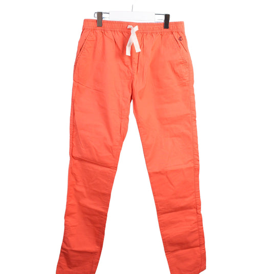 A Orange Casual Pants from Petit Bateau in size 12Y for girl. (Front View)