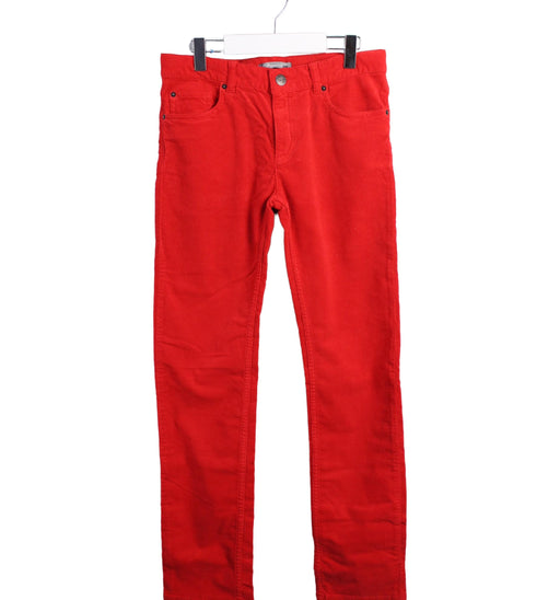 A Red Casual Pants from Bonpoint in size 12Y for girl. (Front View)