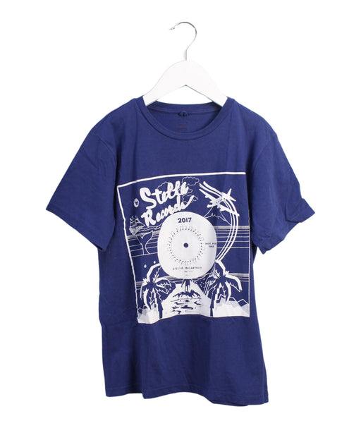 A Blue Short Sleeve T Shirts from Stella McCartney in size 12Y for boy. (Front View)