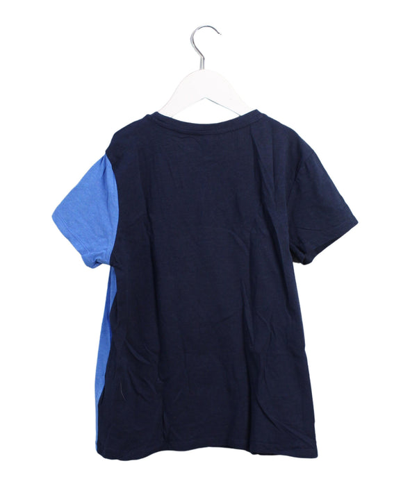 A Blue Short Sleeve T Shirts from DPAM in size 12Y for boy. (Back View)