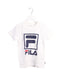 A White Short Sleeve T Shirts from Fila in size 4T for boy. (Front View)