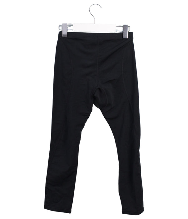 A Black Leggings from TYR in size 8Y for girl. (Back View)