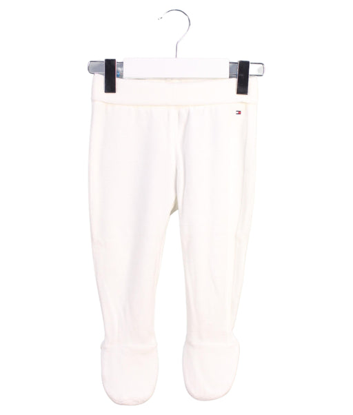 A White Leggings from Tommy Hilfiger in size 6-12M for girl. (Front View)