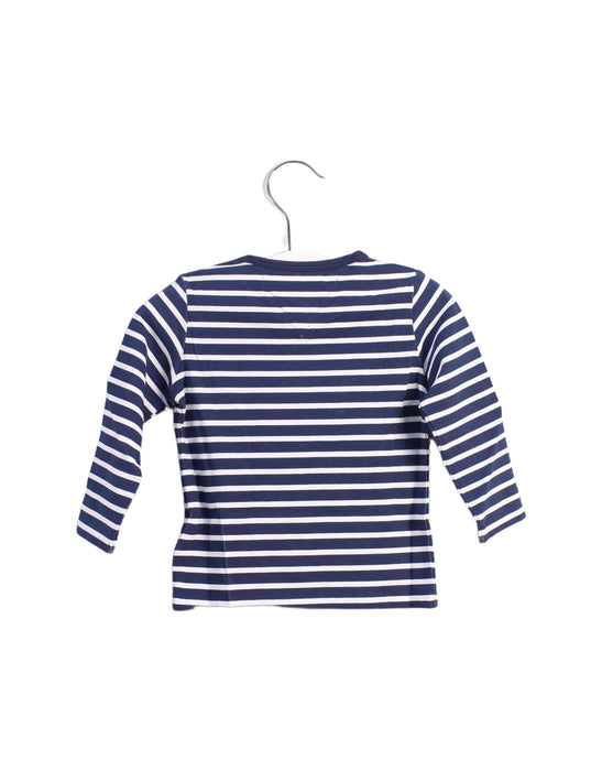 A Blue Long Sleeve Tops from Tommy Hilfiger in size 3-6M for boy. (Back View)