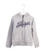 A Grey Zippered Sweatshirts from Tommy Hilfiger in size 5T for girl. (Front View)