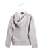A Grey Zippered Sweatshirts from Tommy Hilfiger in size 5T for girl. (Back View)