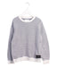 A White Sweatshirts from Calvin Klein in size 8Y for girl. (Front View)
