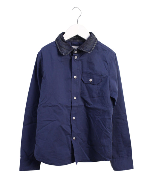 A Blue Shirts from Diesel in size 8Y for boy. (Front View)