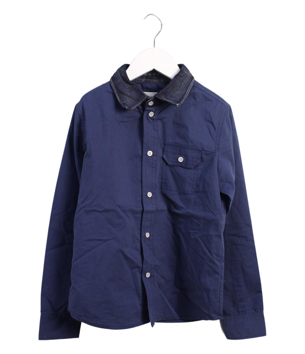 A Blue Shirts from Diesel in size 8Y for boy. (Front View)