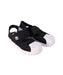 A Black Sandals from Adidas in size 6T for girl. (Front View)