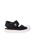 A Black Sandals from Adidas in size 6T for girl. (Back View)