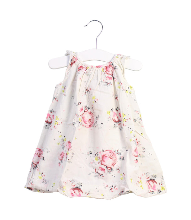 A White Sleeveless Dresses from Bonpoint in size 12-18M for girl. (Front View)