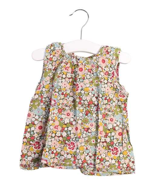 A Multicolour Sleeveless Dresses from Bonpoint in size 12-18M for girl. (Front View)