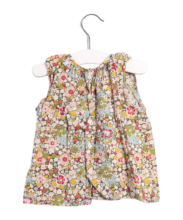 A Multicolour Sleeveless Dresses from Bonpoint in size 12-18M for girl. (Back View)