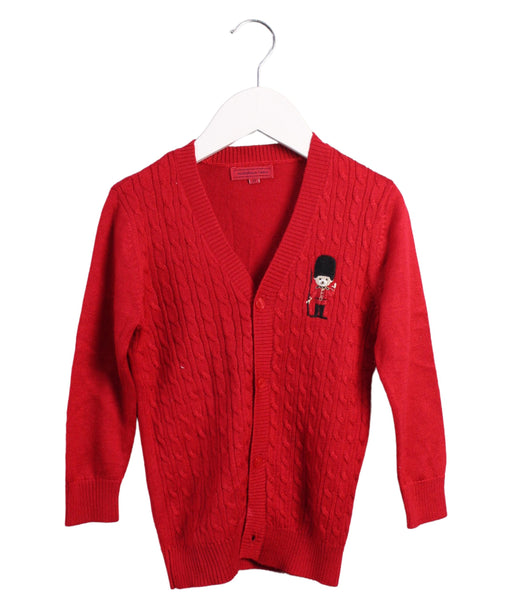 A Red Knit Sweaters from Nicholas & Bears in size 3T for boy. (Front View)