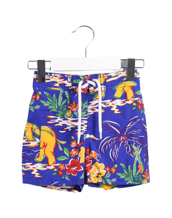 A Blue Swim Shorts from Polo Ralph Lauren in size 6-12M for girl. (Front View)