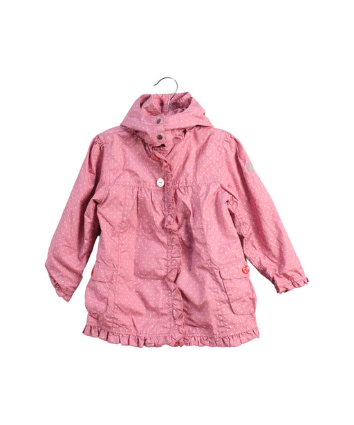 A Pink Lightweight Jackets from Mexx in size 2T for girl. (Front View)