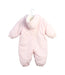 A Pink Snowsuits from Nicholas & Bears in size 12-18M for girl. (Back View)